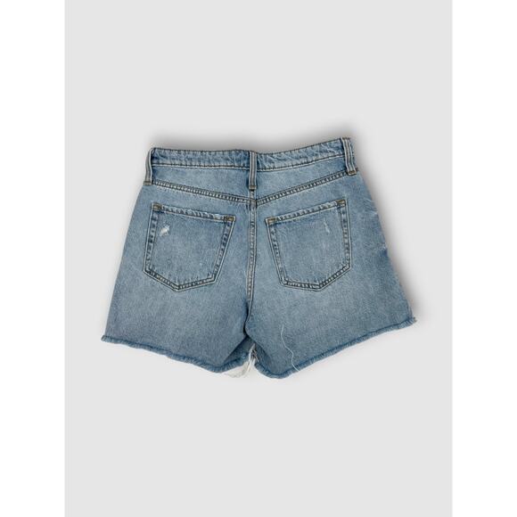 GAP Vintage Cut Off Denim Shorts Light Wash Frayed Hem Size 2/26 - Picture 5 of 6